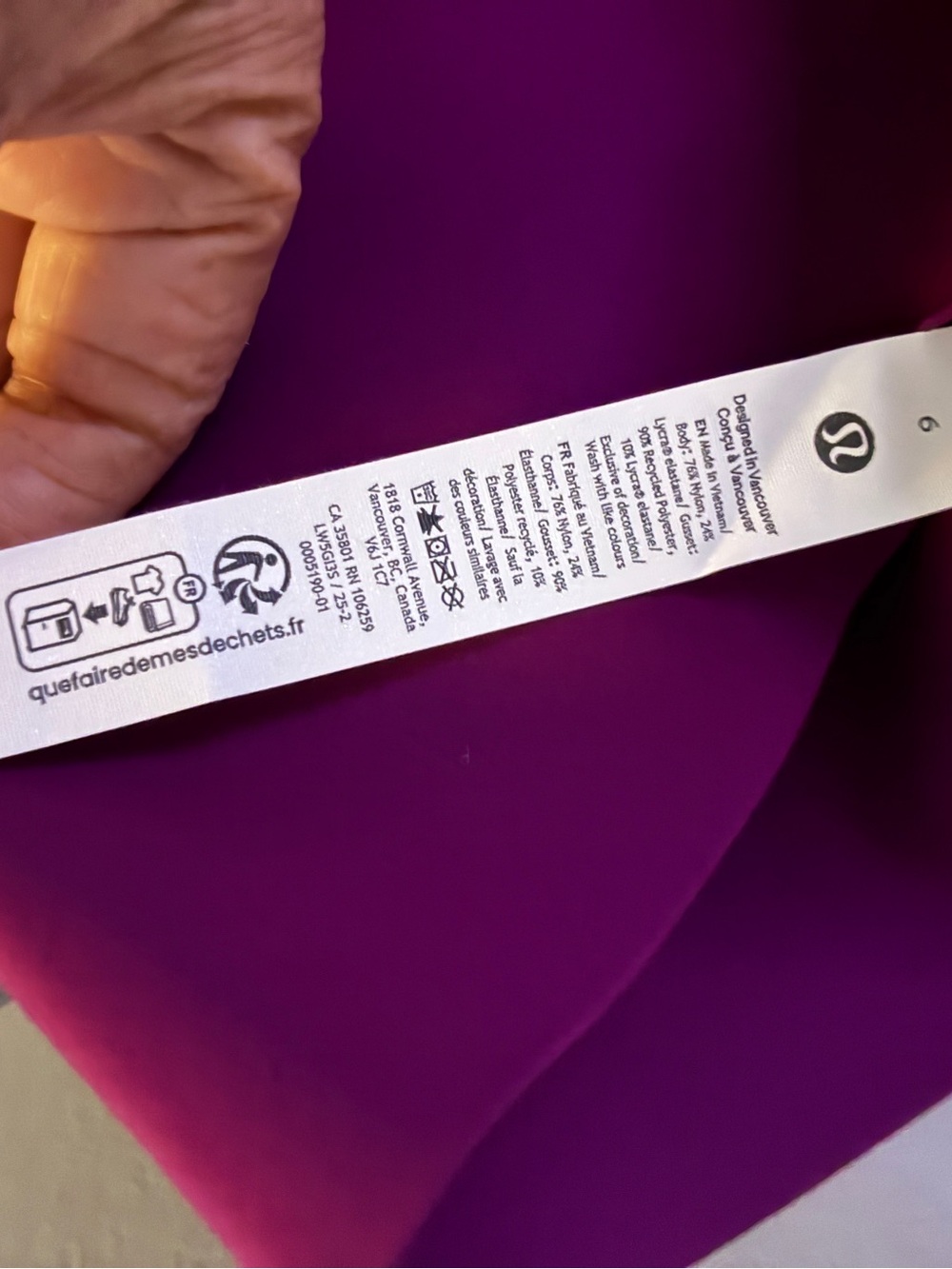 Lululemon glow up tights/leggings - Picture 4 of 5